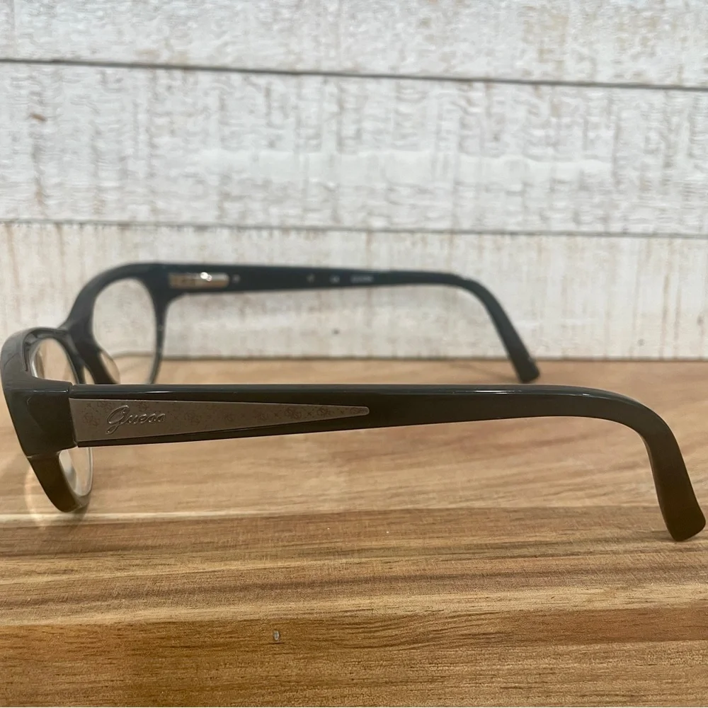 GUESS GU2285 Black Modified Oval Cat Eye Full Rim Saddle Bridge FRAMES 50-17-135